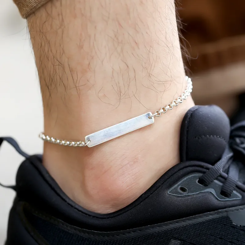 The Next Life S925 Silver Anklets Unisex-2