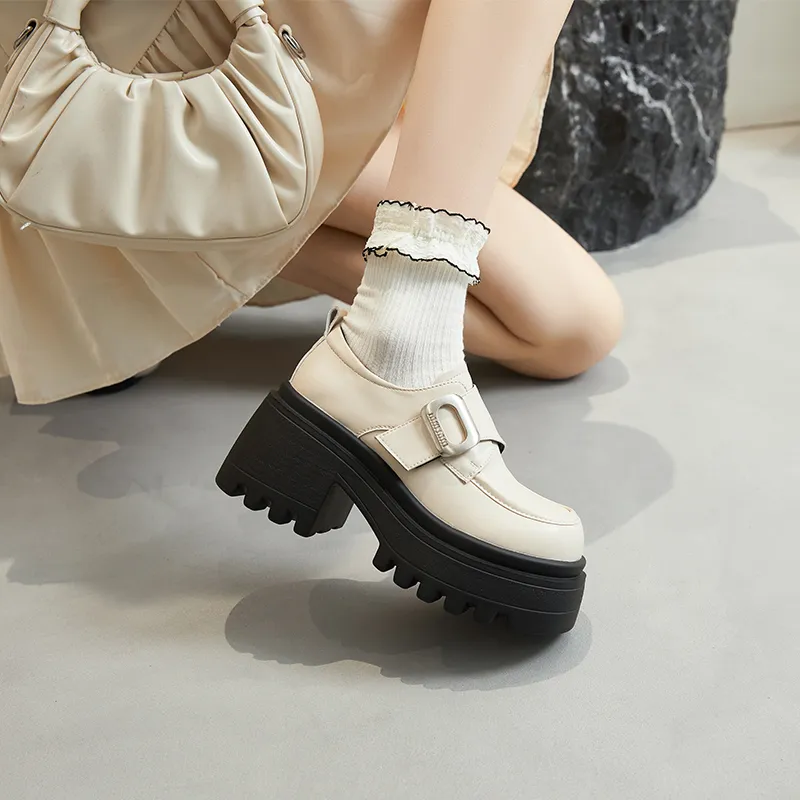 Obertine Casual Single Shoes 8cm Women's-7