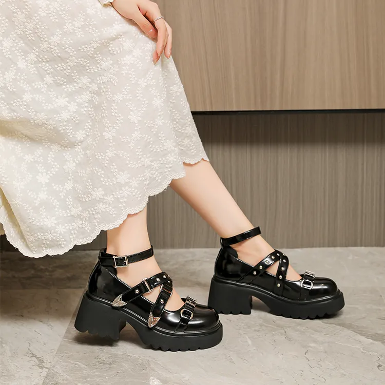 Obertine Mary Jane Shoes 6CM Women's-3