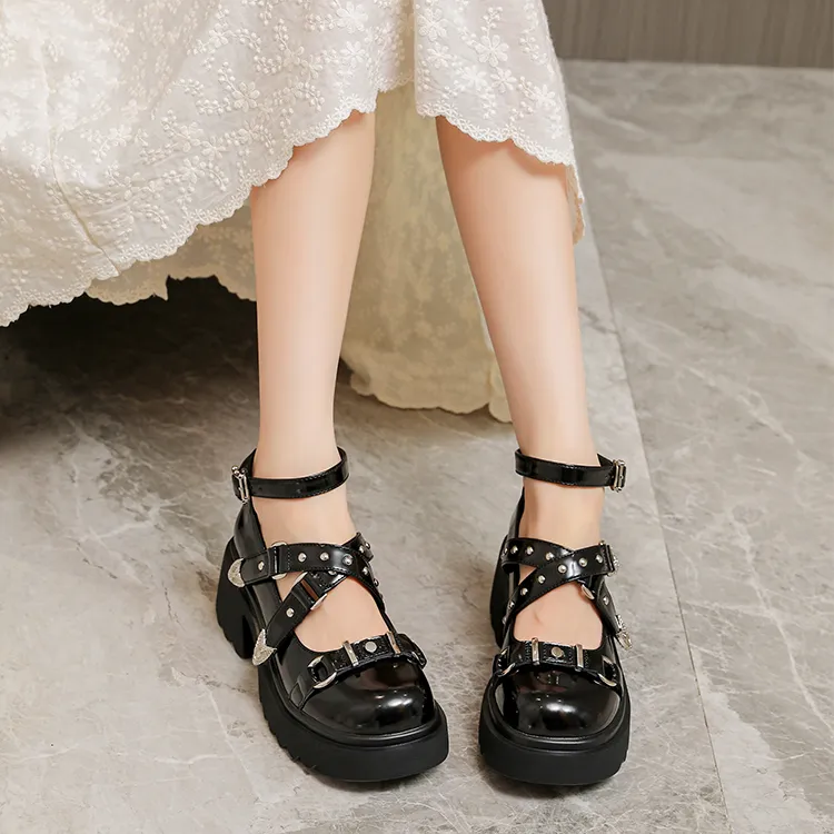 Obertine Mary Jane Shoes 6CM Women's-1