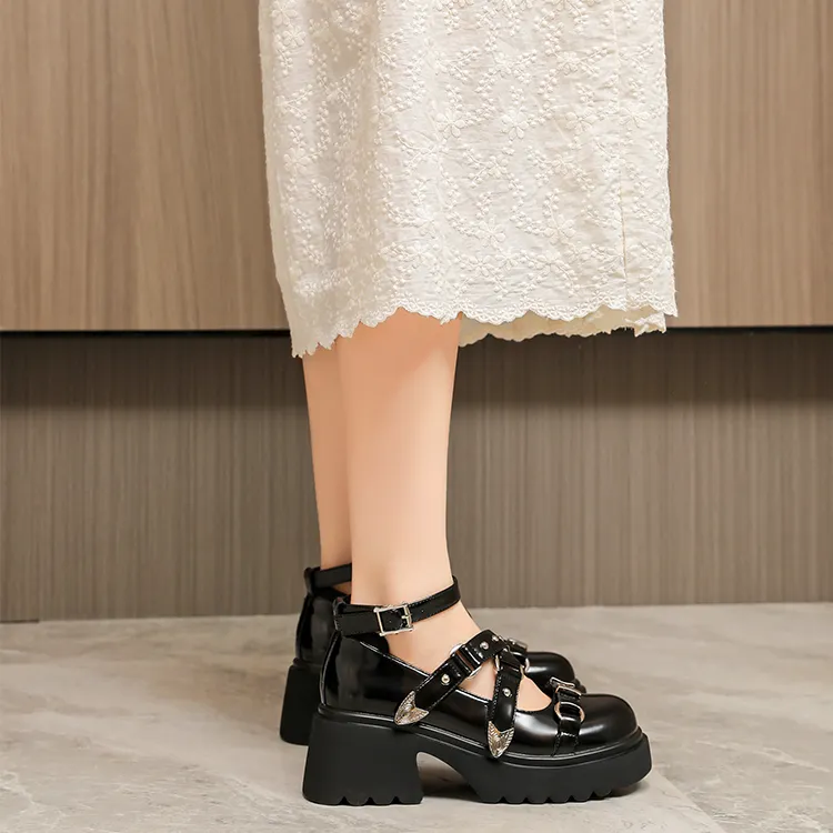 Obertine Mary Jane Shoes 6CM Women's-2