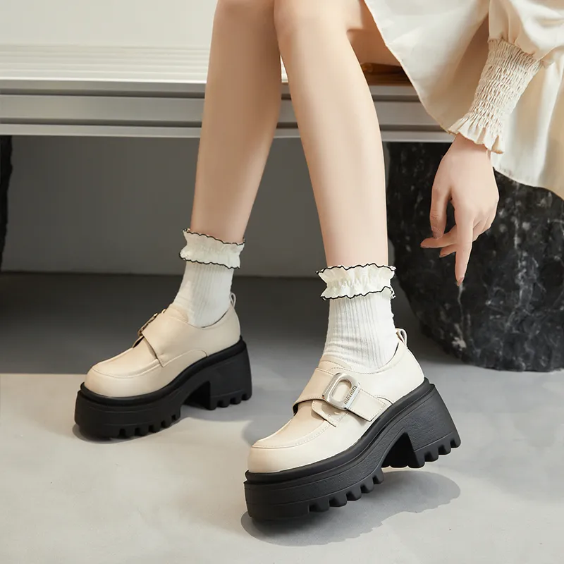 Obertine Casual Single Shoes 8cm Women's-6