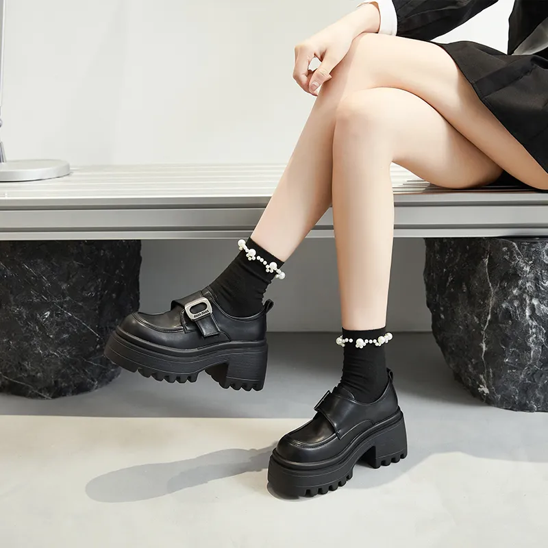 Obertine Casual Single Shoes 8cm Women's-3