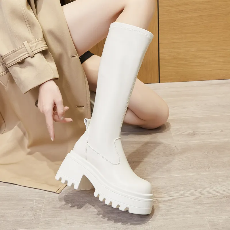 Obertine Knee high Boots 8CM Women's-2