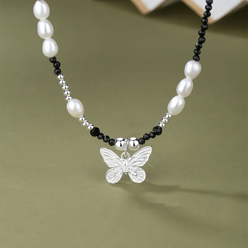 Strange S925 Silver Necklaces Women's-1