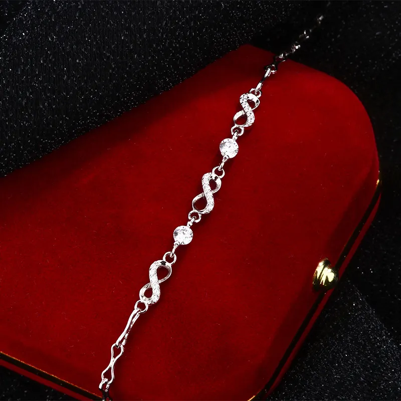 Strange S925 Silver Bracelets Women's-3