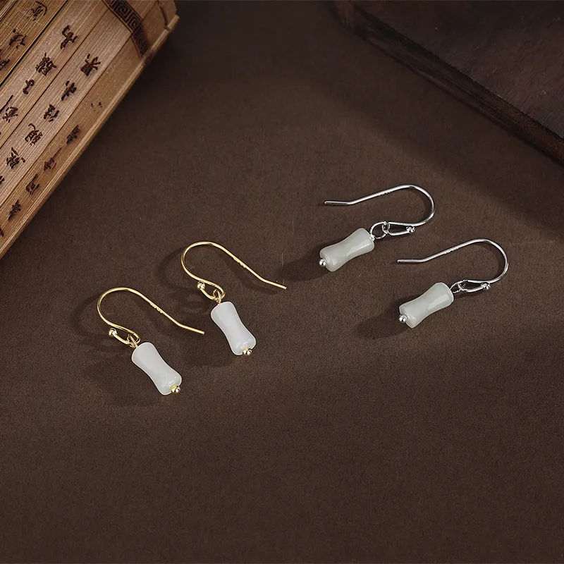 Strange Chalcedony Earrings Women's-6