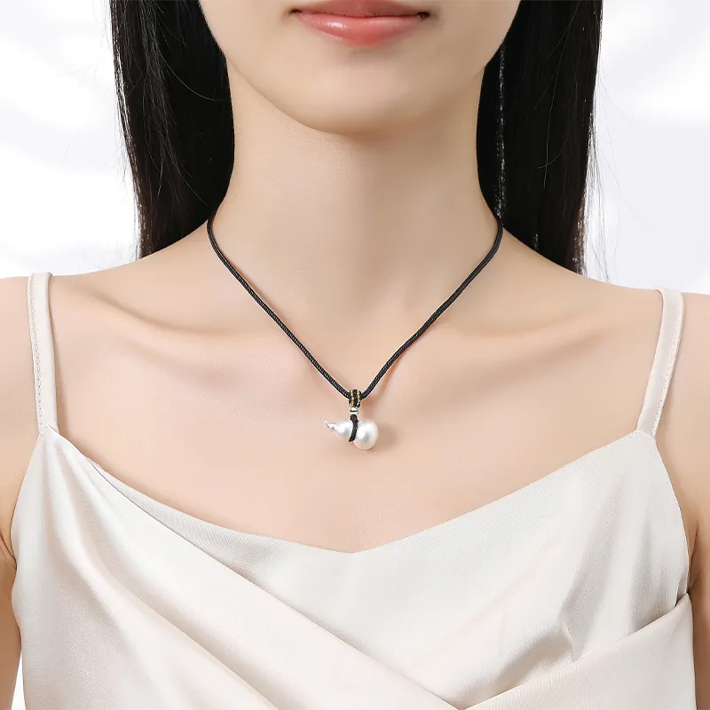 Strange 999 Fine Silver Necklaces Women's-4