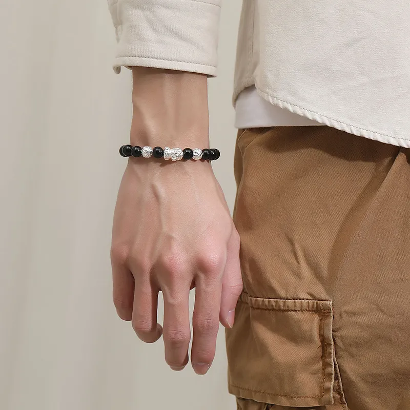 Strange Glass Cat Eye Bracelets Unisex-4