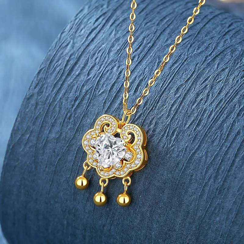 Strange S925 Silver Necklaces Women's-2