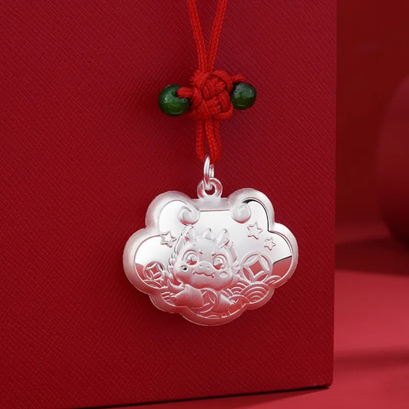 Strange 999 Fine Silver Necklaces Unisex-4