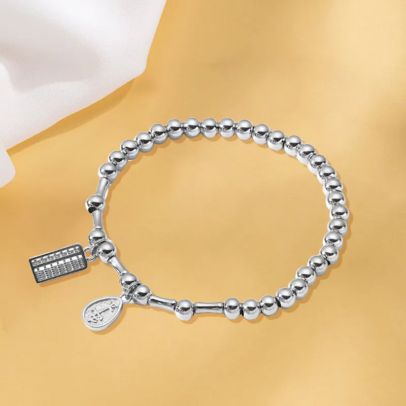 Strange S925 Silver Bracelets Unisex-4