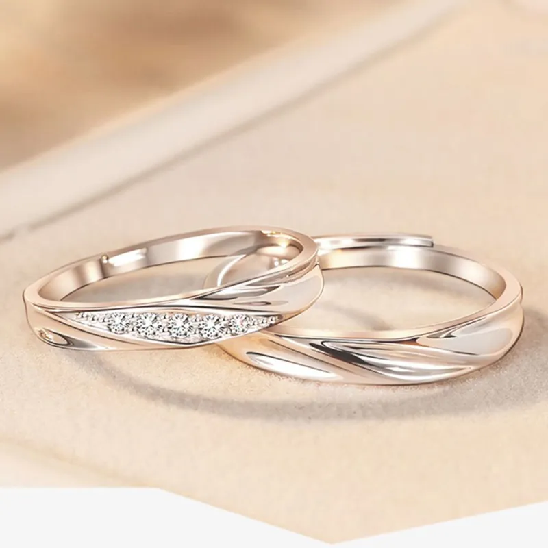 Strange S999 Fine Silver Rings Unisex-5