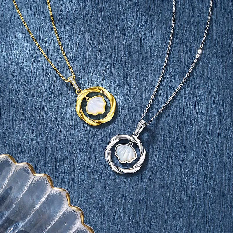 Strange S925 Silver Necklaces Women's-2