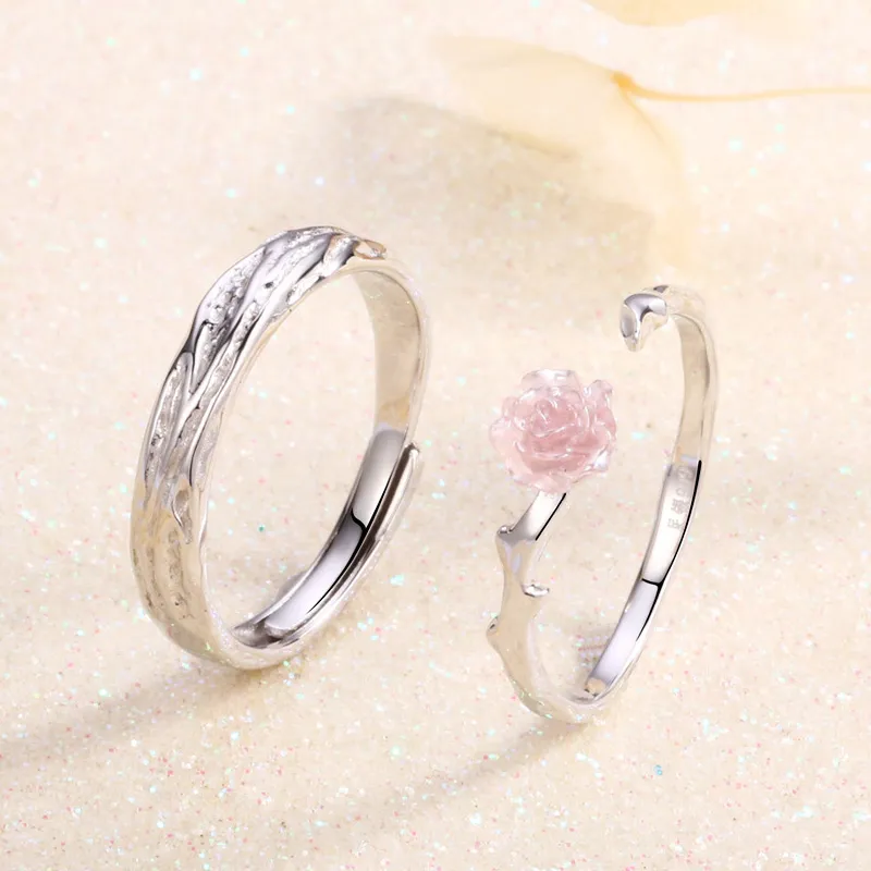 Strange S999 Fine Silver Rings Unisex-3