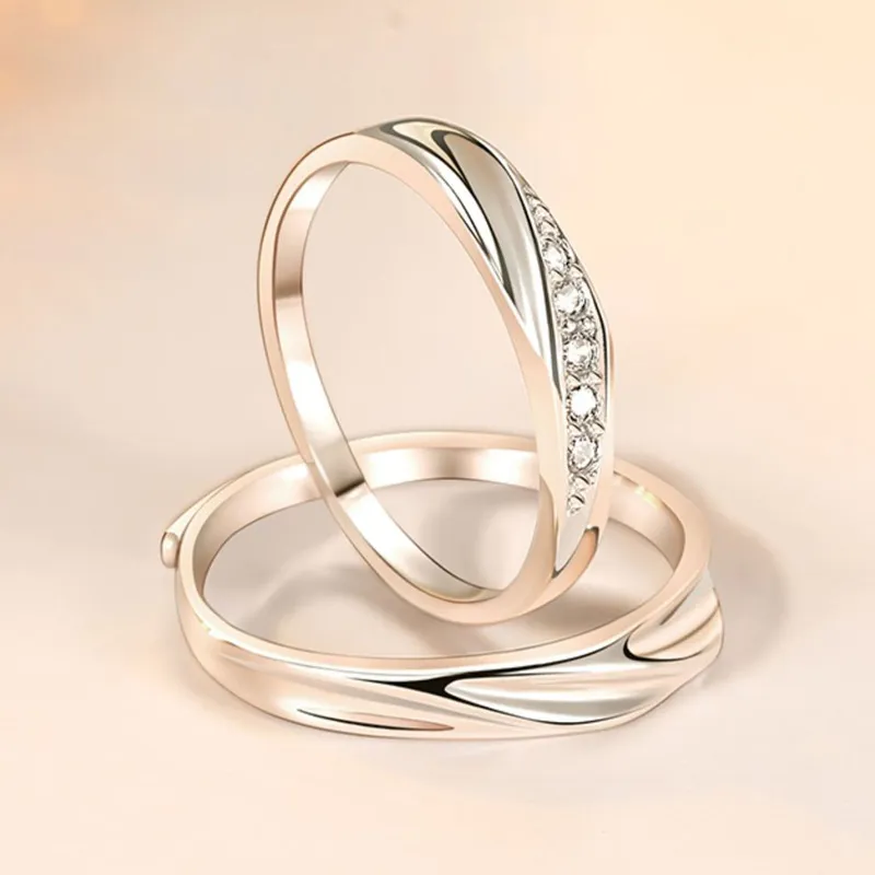 Strange S999 Fine Silver Rings Unisex-6