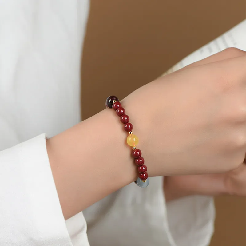 Strange Cinnabar Bracelets Unisex-6