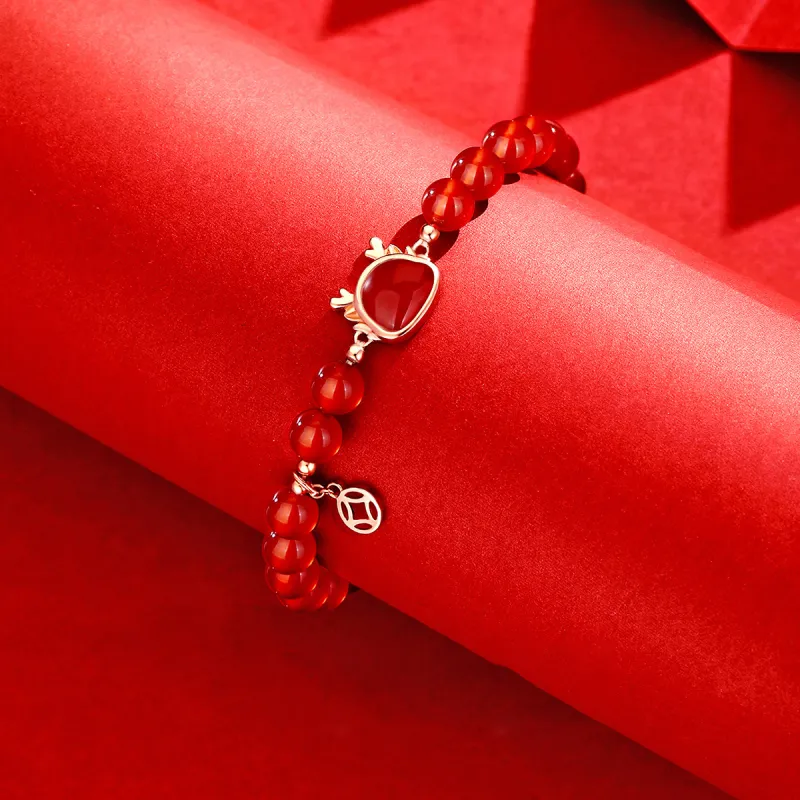 Strange Agate Bracelets Women's-3