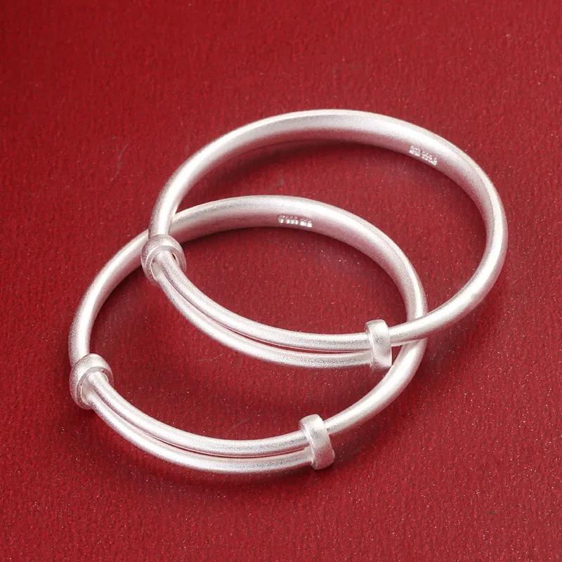 Strange 999 Fine Silver Bangles Kids'-4