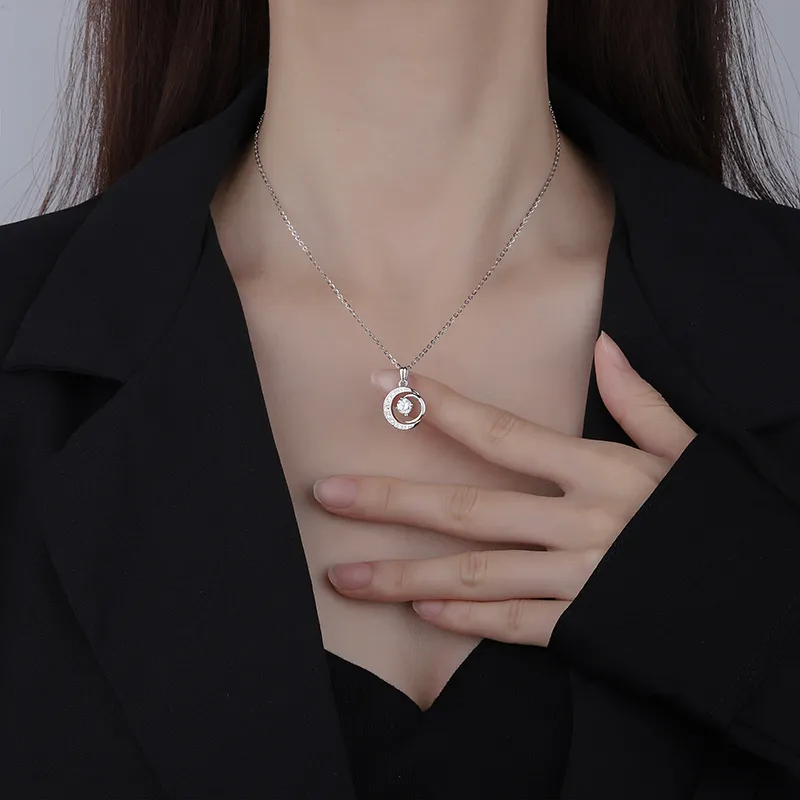 Strange S999 Fine Silver Necklaces Women's-1