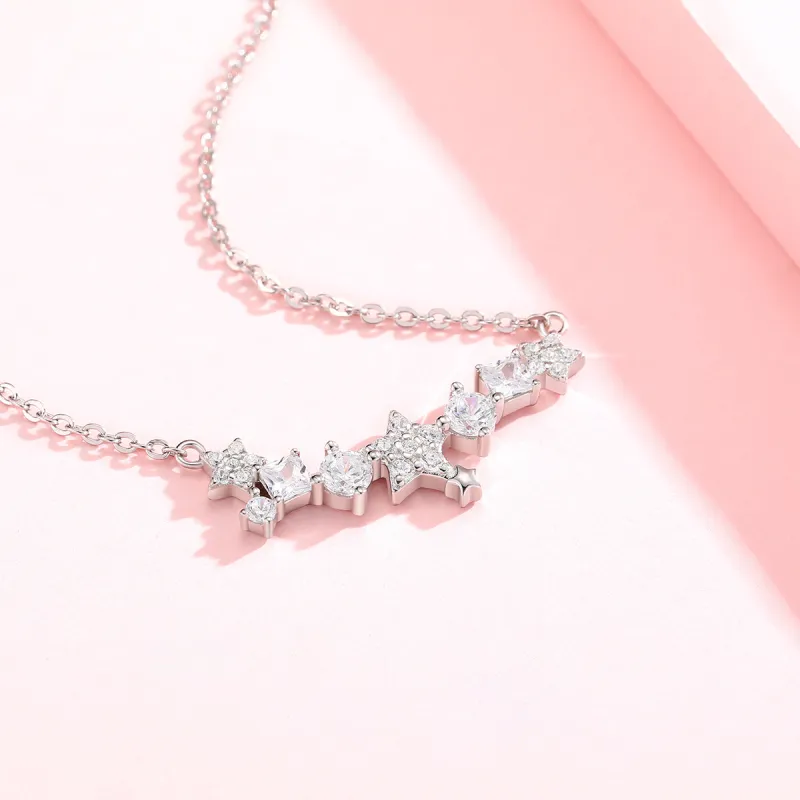 Strange S925 Silver Necklaces Women's-2
