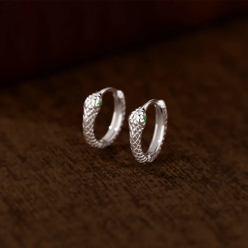 Strange 999 Fine Silver Earrings Unisex-1