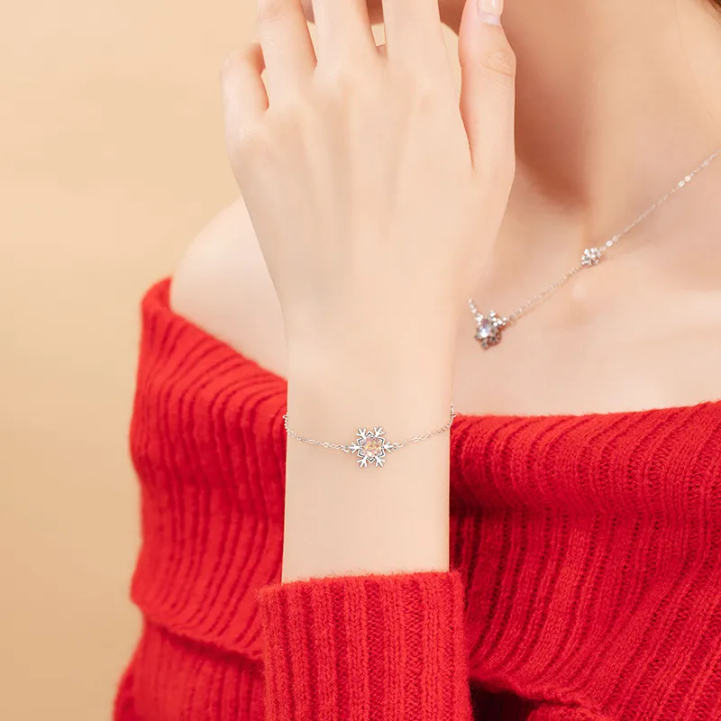 Strange S925 Silver Bracelets Women's-4