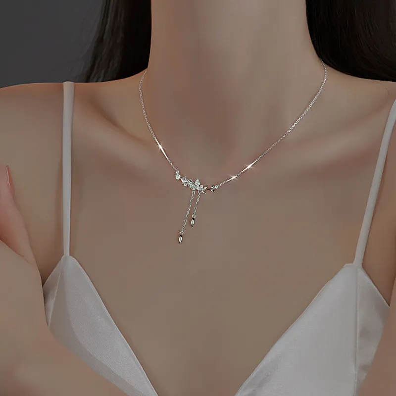 Strange S999 Fine Silver Necklaces Women's-1