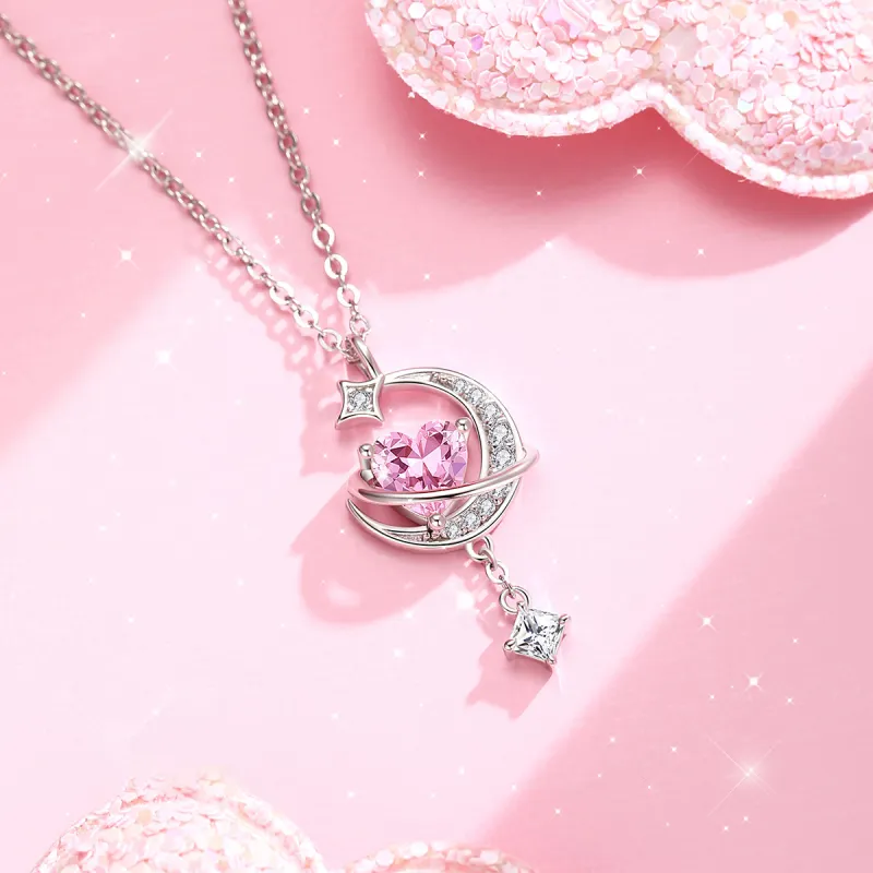 Strange S925 Silver Necklaces Women's-4