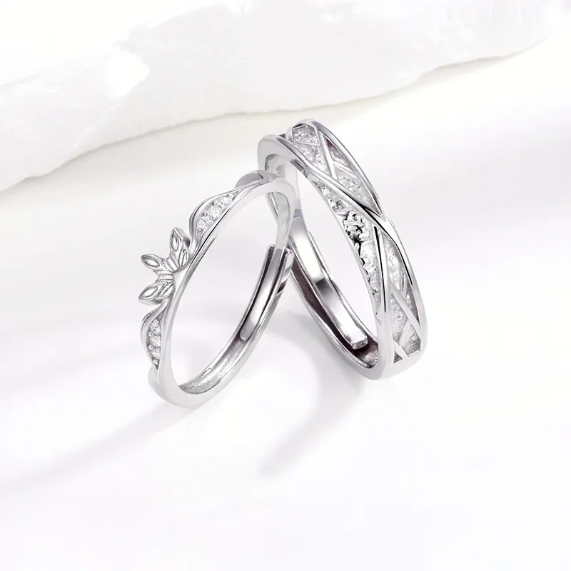 Strange S999 Fine Silver Rings Unisex-2