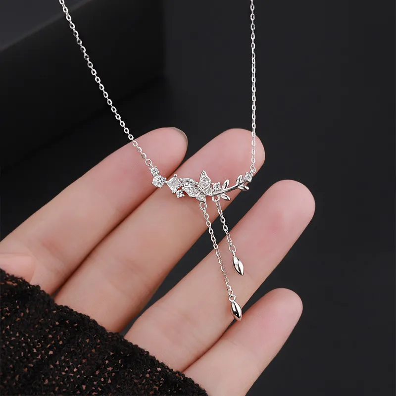 Strange S999 Fine Silver Necklaces Women's-4