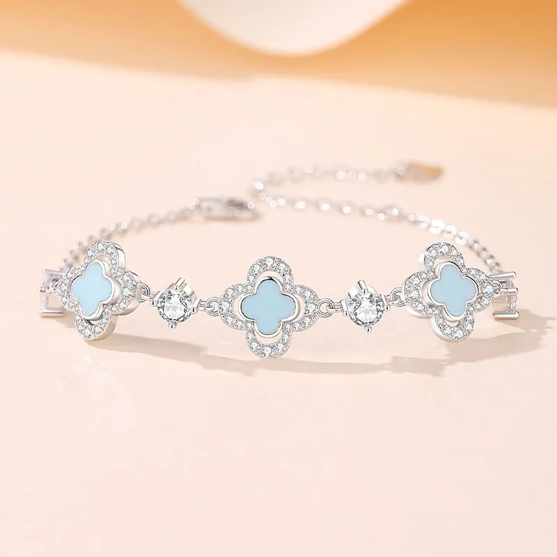 Strange S925 Silver Bracelets Women's-1
