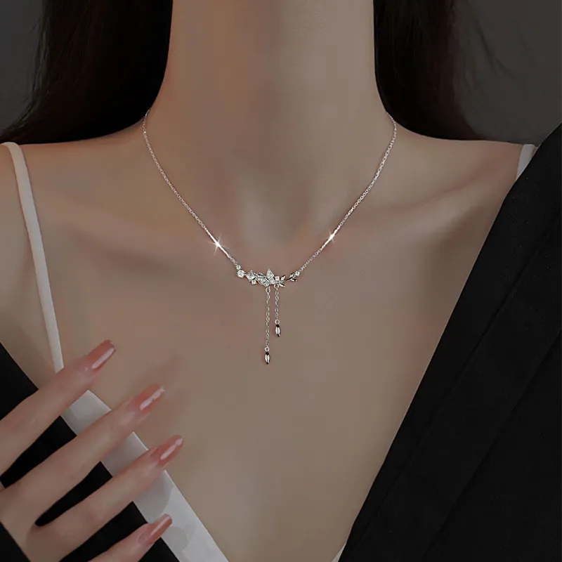 Strange S999 Fine Silver Necklaces Women's-2