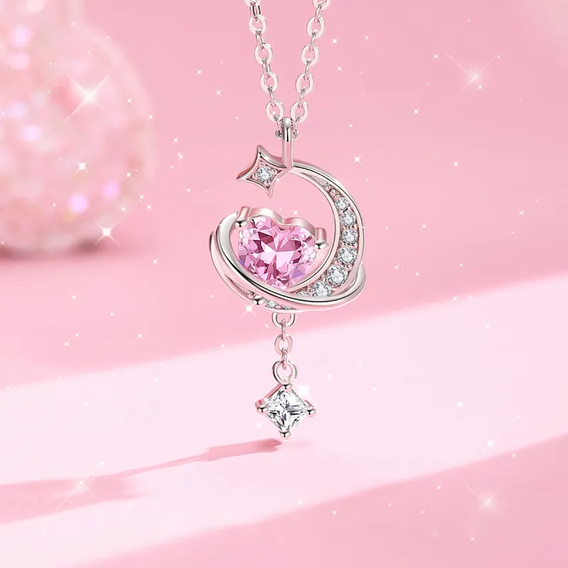 Strange S925 Silver Necklaces Women's-1