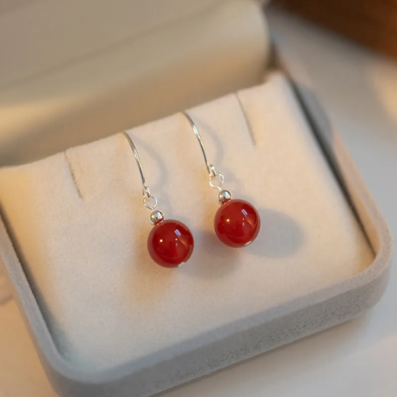 Strange Jade Earrings Women's-2