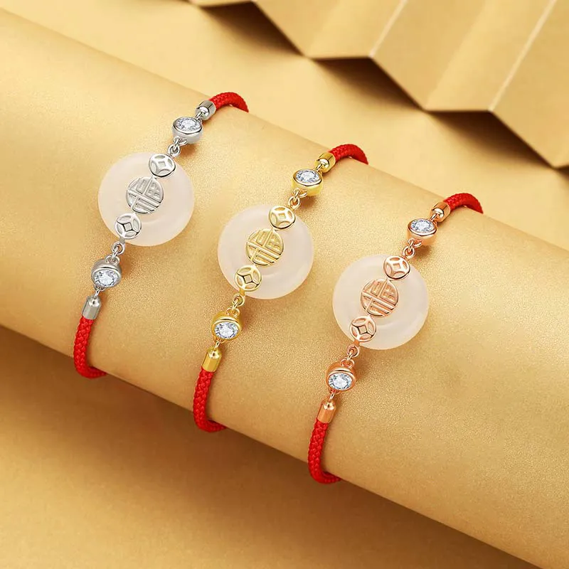 Strange Chalcedony Bracelets Women's-3