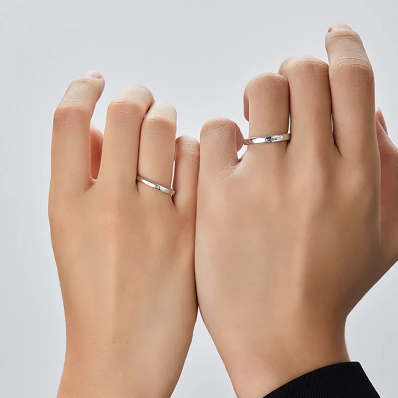 Strange S925 Silver Rings Unisex-3