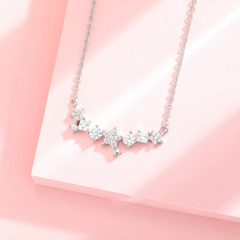 Strange S925 Silver Necklaces Women's-1