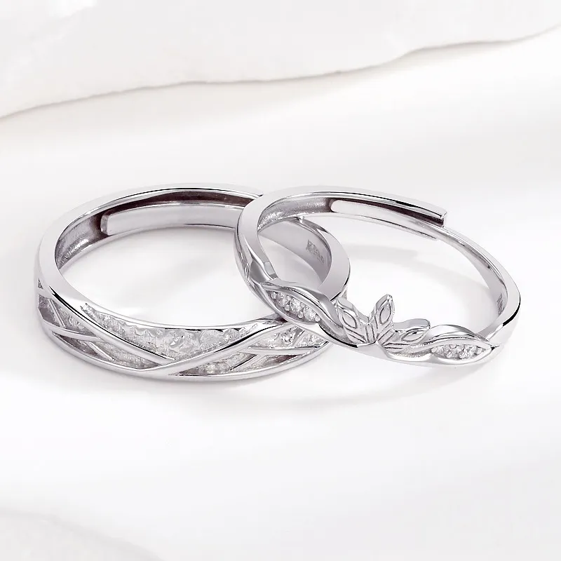 Strange S999 Fine Silver Rings Unisex-4