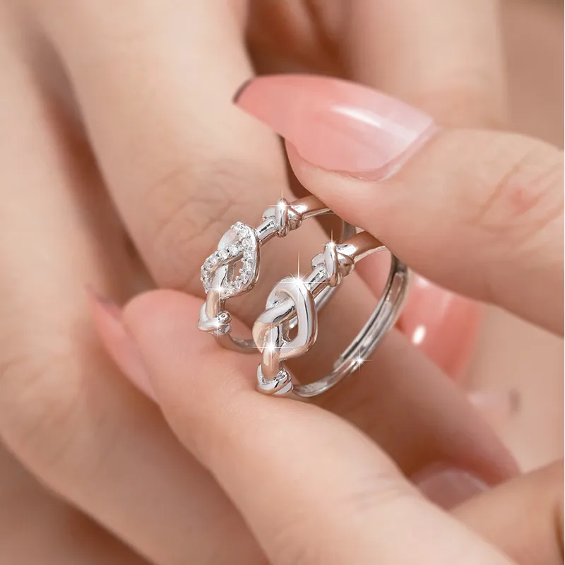 Strange S925 Silver Rings Unisex-4