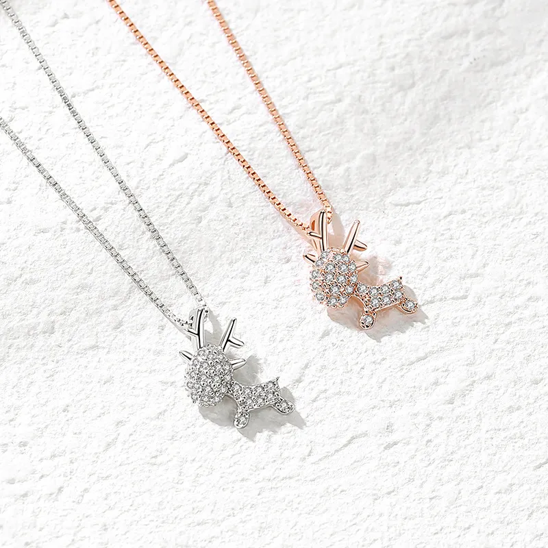 Strange S925 Silver Necklaces Women's-7