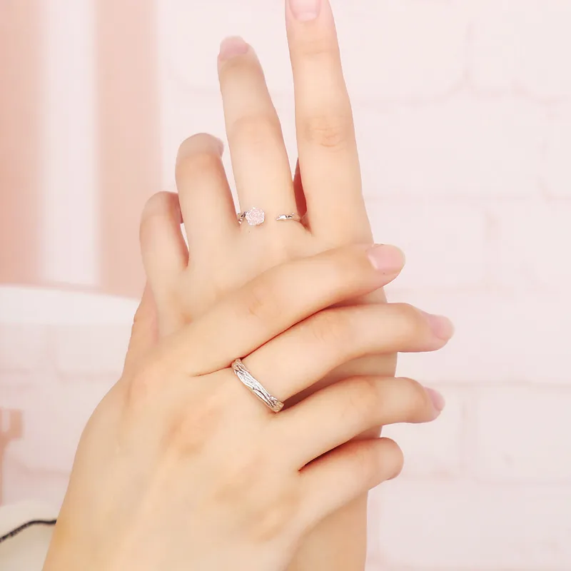 Strange S999 Fine Silver Rings Unisex-1