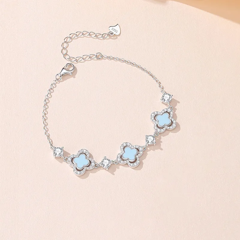 Strange S925 Silver Bracelets Women's-3