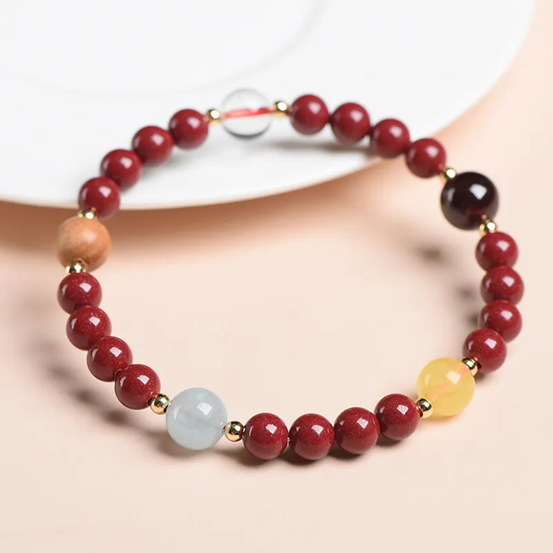 Strange Cinnabar Bracelets Unisex-4