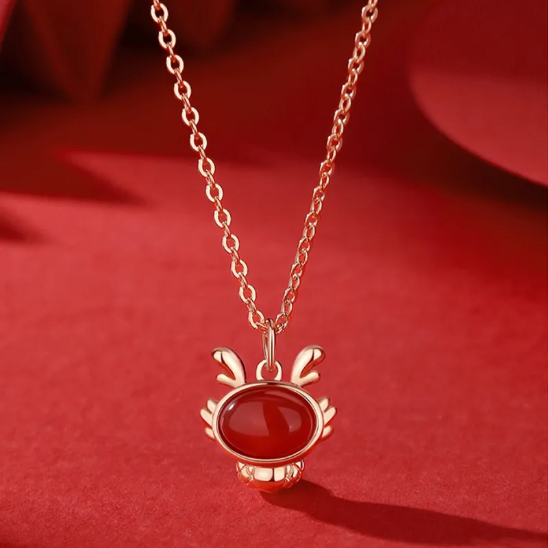 Strange Jade Necklaces Unisex-1