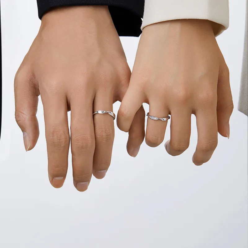 Strange S925 Silver Rings Unisex-3