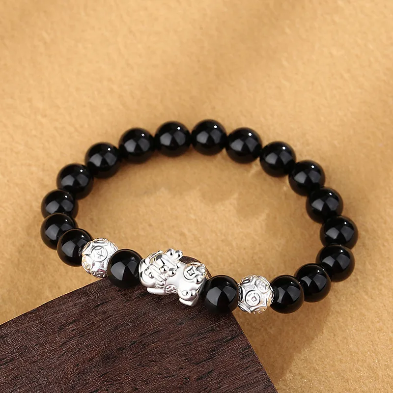 Strange Glass Cat Eye Bracelets Unisex-1