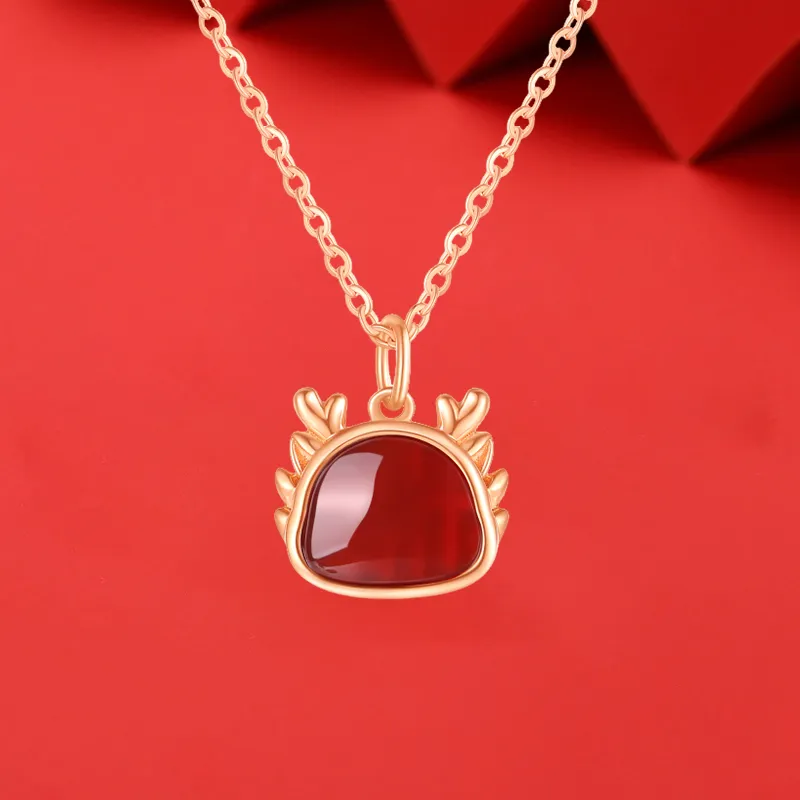 Strange Agate Necklaces Women's-1