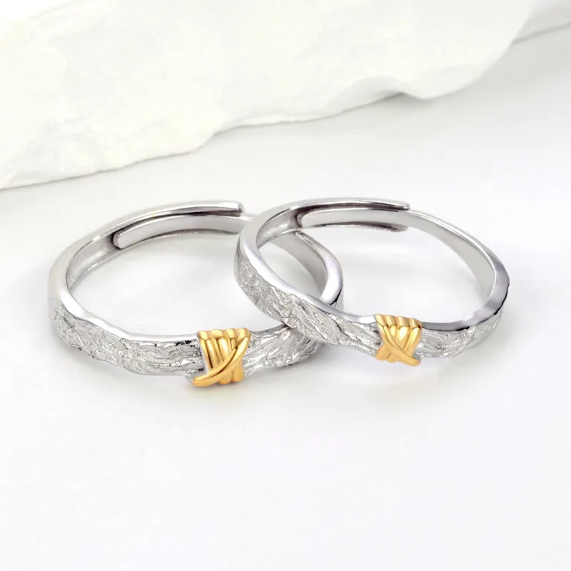 Strange S999 Fine Silver Rings Unisex-3