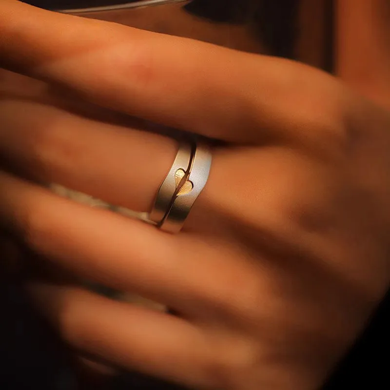 Strange S925 Silver Rings Unisex-6